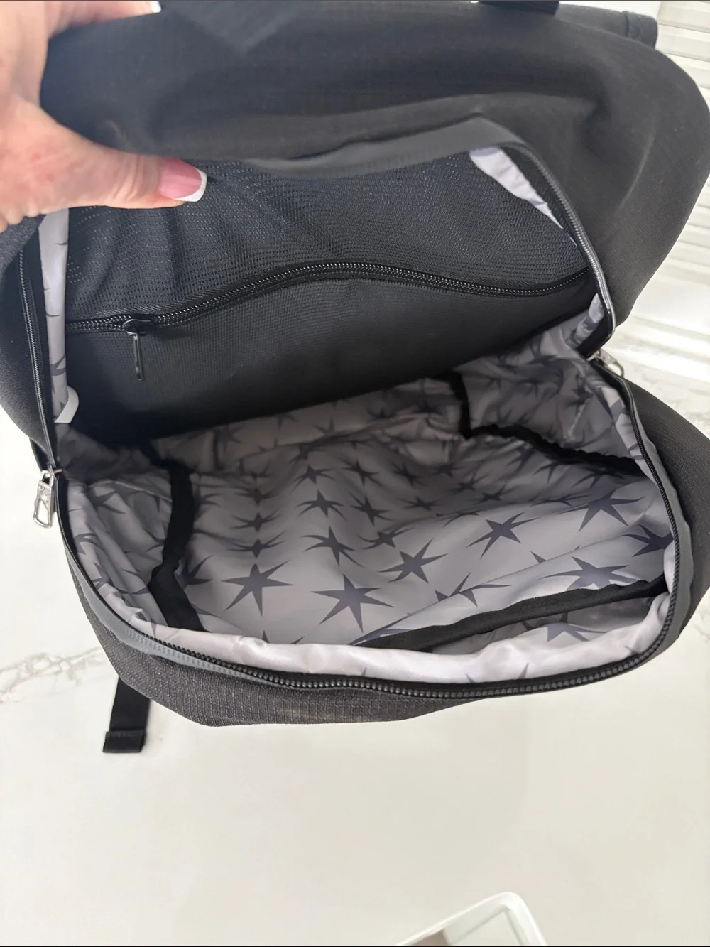 Adventures By Disney Black Backpack - Durable Everyday Travel Bag NEW
